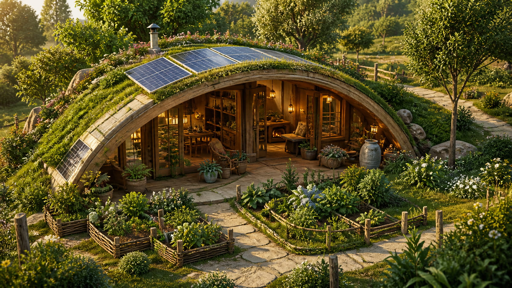 Habitat evolutif et bioclimatique.